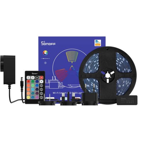 SONOFF SON-LAM-L25 L2 RGB LED szalag Wi-Fi + Bluetooth vezérléssel 5m
