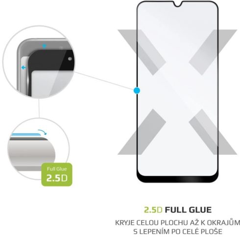 FIXED Tempered Glass screen protector Samsung Galaxy S20 FE/FE 5G fekete