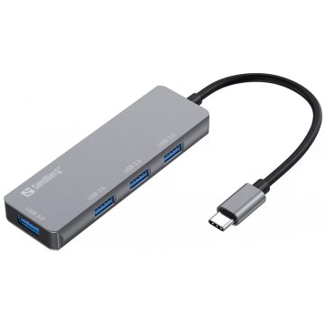 SANDBERG USB-C Hub 1 x USB3.0 + 3 x 2.0 SAVER
