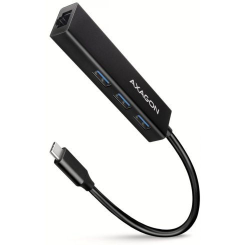 AXAGON HMC-GL3A SuperSpeed USB-C hub + gigabit LAN