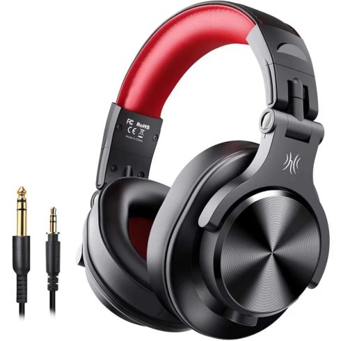 ONEODIO Fusion A70 BT fekete-piros