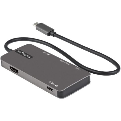 STARTECH USB C Multiport Adapter - USB-C to 4K HDMI 100W Power Delivery Pass-through