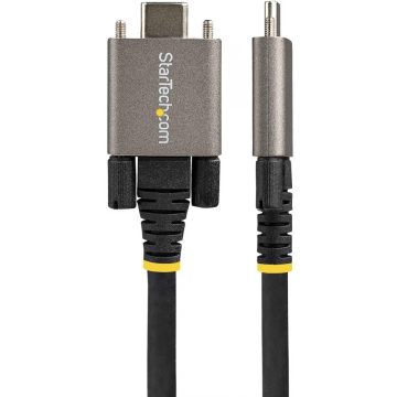 STARTECH USB 3.1 Type C Összekötő Fekete 1m USB31CCSLKV1M
