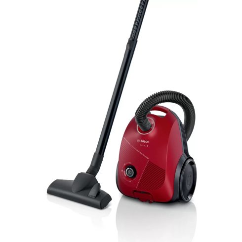 BOSCH BGBS2RD1 Porzsákos padlóporszívó fekete / piros