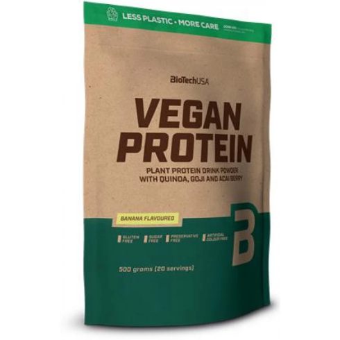 BIOTECH USA Vegan Protein fehérje vegánoknak banán 500g