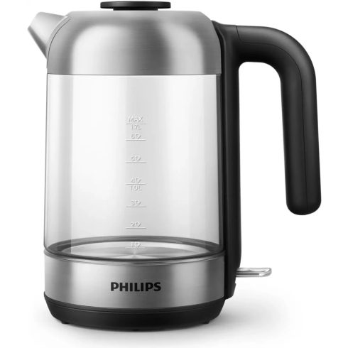 PHILIPS HD9339/80 Üveg vízforraló 1850-2200 W 1.7 l átlátszó