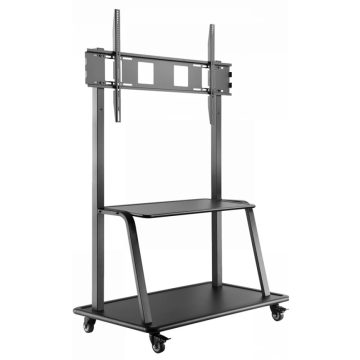 V7 Ultra Heavy Duty Mobile TV Cart Trolley