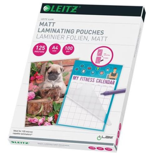LEITZ Meleglamináló fólia 125 mikron A4 matt iLam
