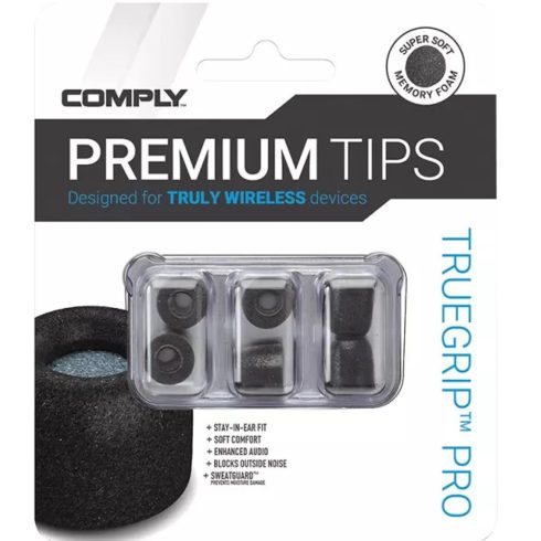 COMPLY TrueGrip Pro TW-200-C Univerzális memóriahab fülilleszték TWS fülhallgatókhoz M