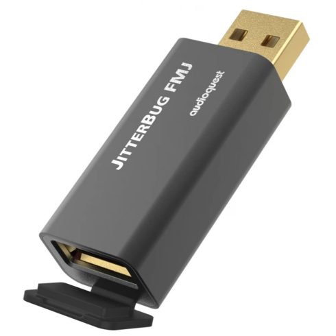 AUDIOQUEST JitterBug FMJ USB 2.0 digitális adat- és tápzaj szűrő