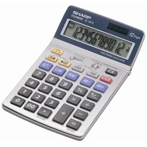 SHARP Asztali számológép EL337C
