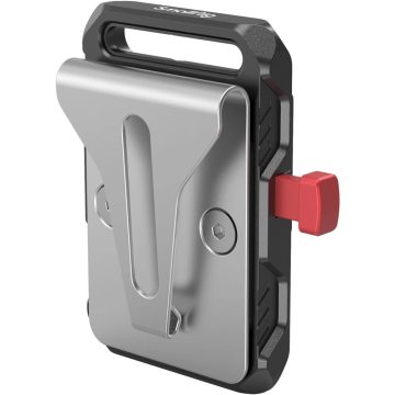 SMALLRIG Mini V Mount Battery Plate with Belt Clip