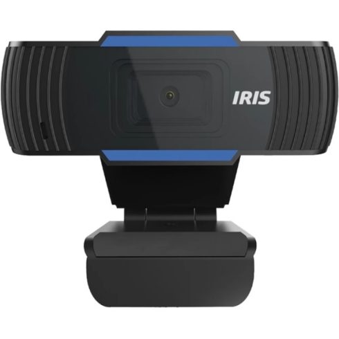 IRIS W-25 Full HD mikrofonos fekete/kék webkamera