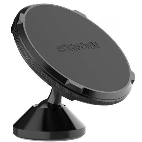 ROKFORM Swivel Dual Magnet Autós tartó forgatható műszerfalra fekete