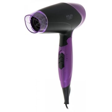 ADLER AD 2260 Hajszárító 1600W fekete-lila