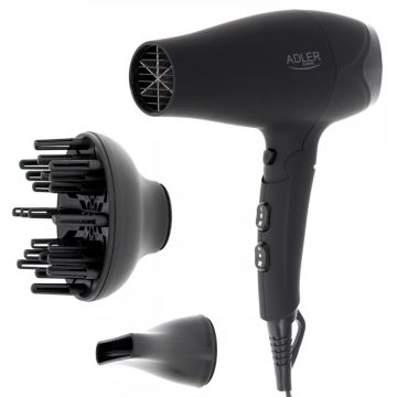 ADLER AD 2267 Hajszárító + diffúzor 2100W fekete