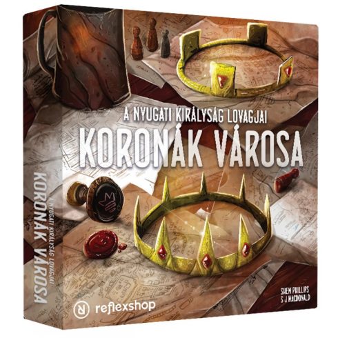 A nyugati királyság Lovagjai: Koronák városa társasjáték kiegészítő