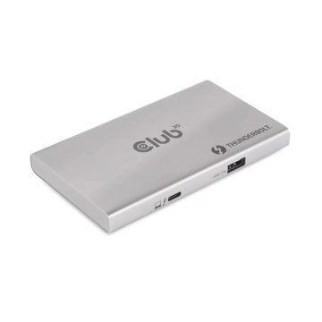 CLUB3D Thunderbolt 4 Portable 5-in-1 Hub with Smart Power