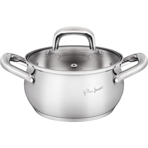 LAMART LT1158 Shape Edény üvegtetővel 1.8 l acél