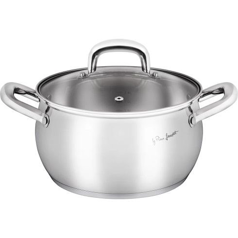 LAMART LT1159 Shape Edény üvegtetővel 2.6 l acél