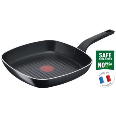 TEFAL B5674053 Grill serpenyő 26x26 cm fekete