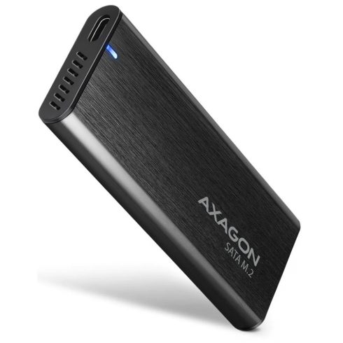 AXAGON EEM2-SBC M.2 SATA Külső Ház USB-C 3.2 fekete