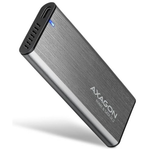 AXAGON EEM2-SG2 M.2 SATA Külső Ház USB-C 3.2 fekete