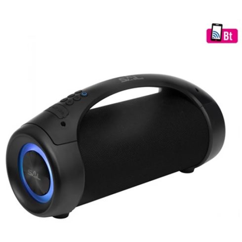SOMOGYI ELECTRONIC BT 5000 Hordozható Boom-Box fekete