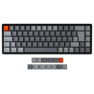 KEYCHRON K6 RGB Red UK Angol fekete