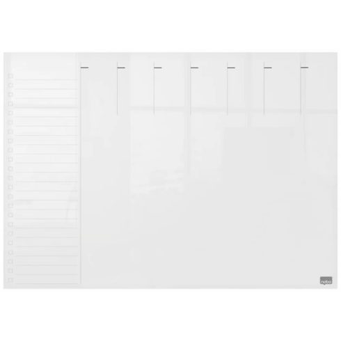 NOBO Home Tervezőtábla akril heti fali/asztali A3