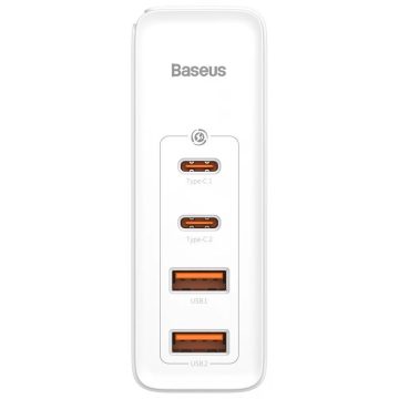   BASEUS GaN2 Pro Quick Travel Charger 2x USB + 2x USB-C 100W EU fehér