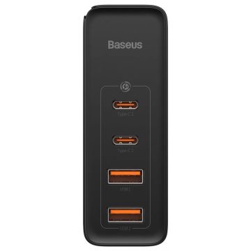   BASEUS GaN2 Pro Quick Travel Charger 2x USB + 2x USB-C 100W EU fekete