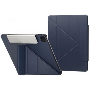   SWITCHEASY Origami védőtok iPad Air13 (2025-2024)Pro12.9(2022-2018) sötétkék