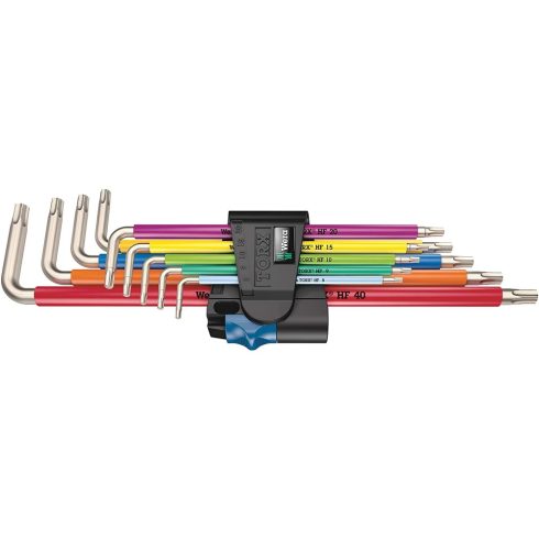 WERA 3967/9 TX SXL Multicolour HF Stainless 1 Imbuszkulcs készlet 9 részes
