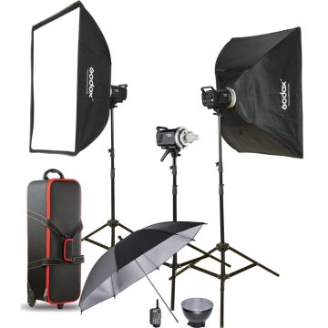 GODOX MS300-D 3 db-os világítási csomag