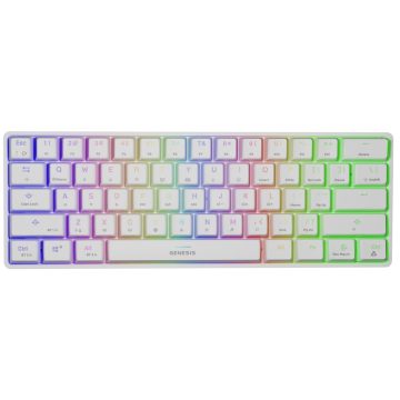 NATEC Genesis Thor 660 RGB Red US Angol fehér
