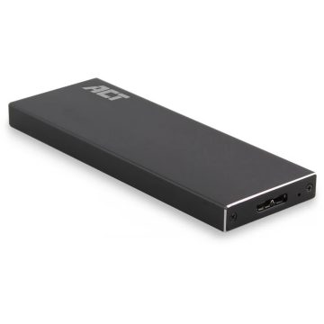   ACT CONNECTIVITY AC1600 M.2 SATA SSD Külső ház USB 3.2 Gen1 fekete