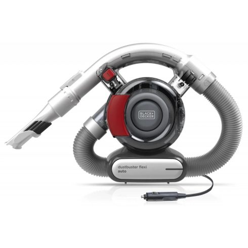 BLACK AND DECKER PD1200AV-XJ Dustbuster Flexi Autóporszívó 12 V Ezüst/Szürke