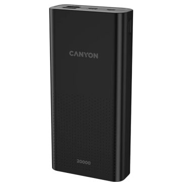 CANYON PB-2001 Powerbank 20000mAh 2.1A fekete