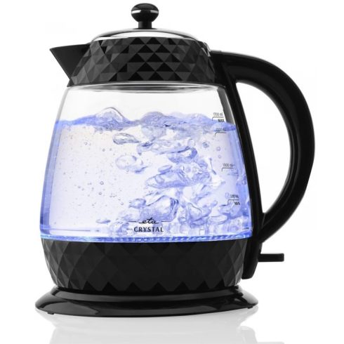 ETA 3154 90000 Crystal Vízforraló 2200 W 1.7 l fekete / üveg