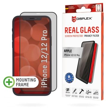 DISPLEX Real Glass Screen Protector privacy iPhone 12/12 Pro