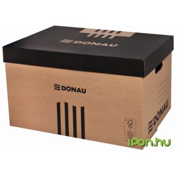 DONAU Archiváló konténer natúr (doboz + tető) D7666N5