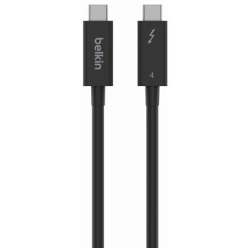 BELKIN Thunderbolt 4 Összekötő Fekete 2m INZ002BT2MBK