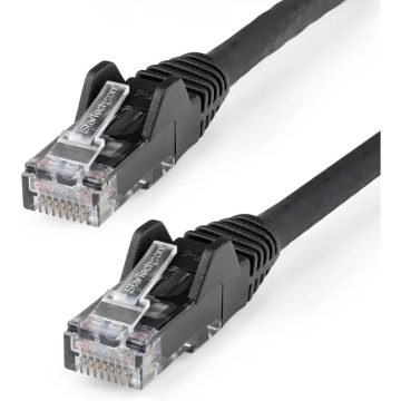 STARTECH UTP CAT6 Összekötő Fekete 15m N6LPATCH15MBK