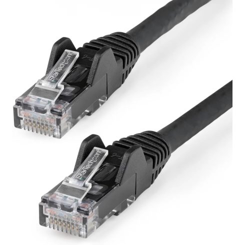 STARTECH UTP CAT6 Összekötő Fekete 15m N6LPATCH15MBK