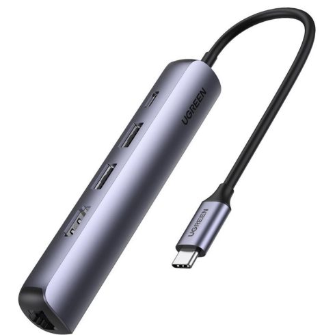 UGREEN CM418 5 az 1-ben adapter USB-C