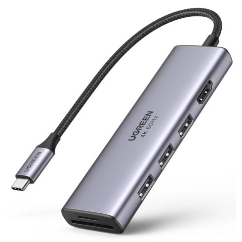 UGREEN CM511 5 az 1-ben adapter USB-C