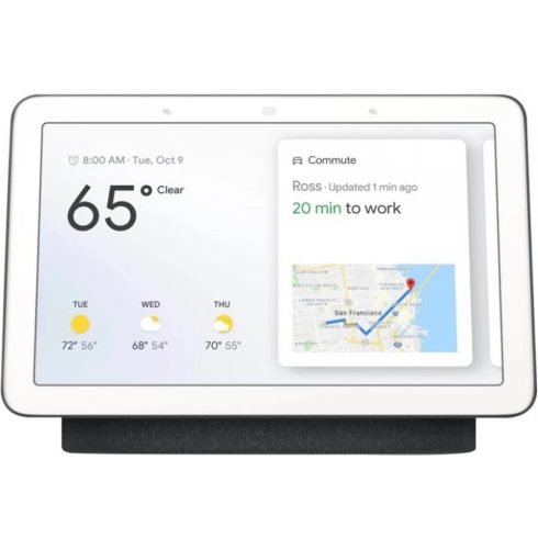 GOOGLE Nest Hub Hangsegéd 2 generáció antracit