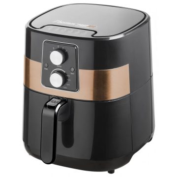   BESTRON AAF7003CO PrepAir Forrólevegős fritőz 1300 W 4 l fekete / réz