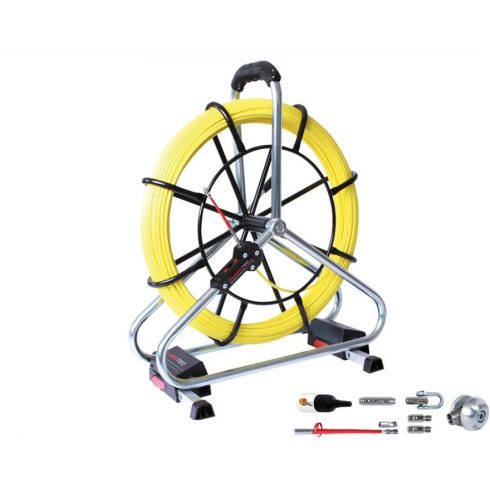 RUNPOTEC 100650 Pro Set 6mm/80m műanyag burkolatú üvegszálas berudáló